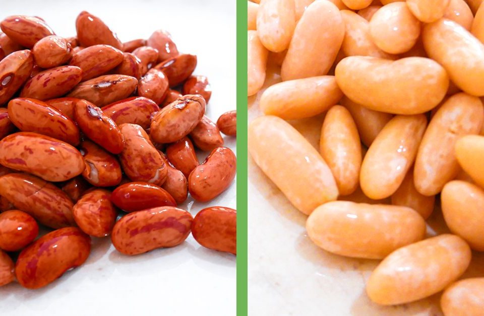 Fagioli borlotti e cannellini pre-ammollati
