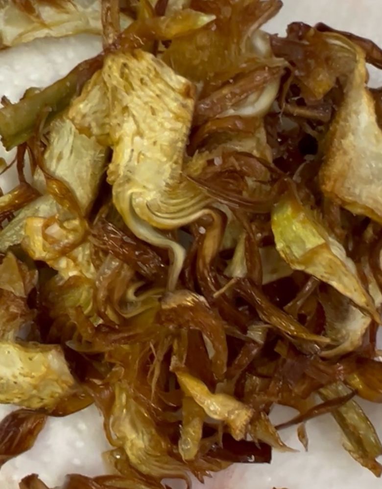 Chips di carciofi
