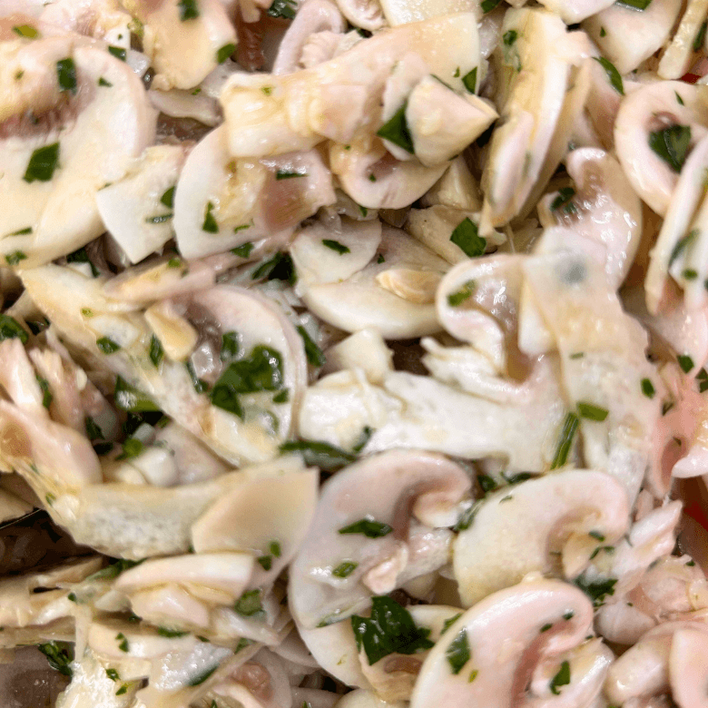 insalata funghi champignon