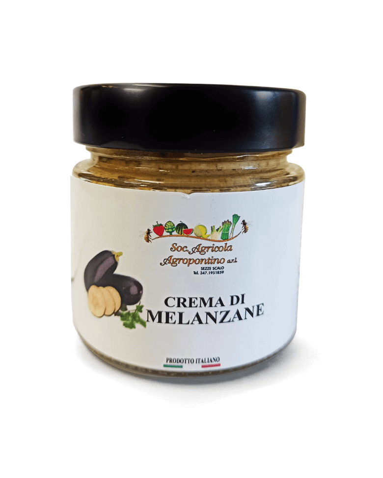 Barattolo crema di melanzane