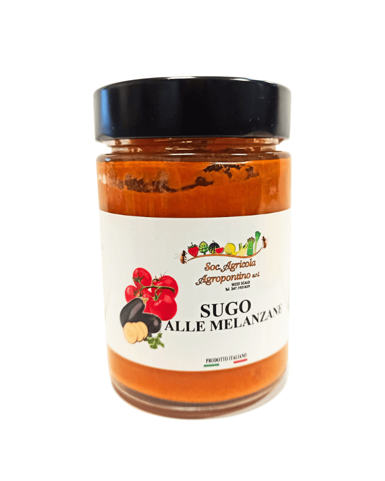 Barattolo sugo alle melanzane