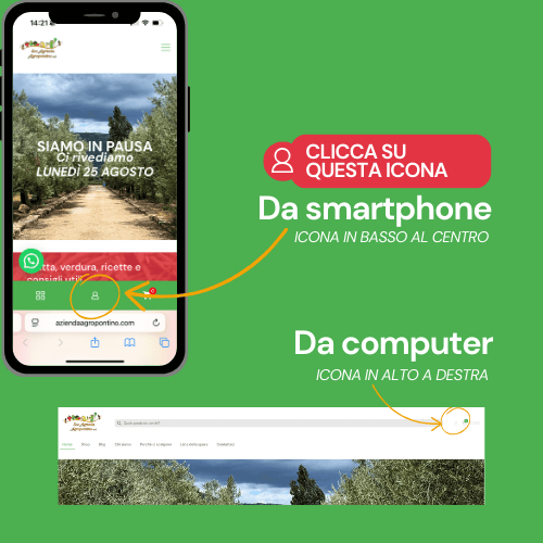 schermo smartphone con schermata homepage