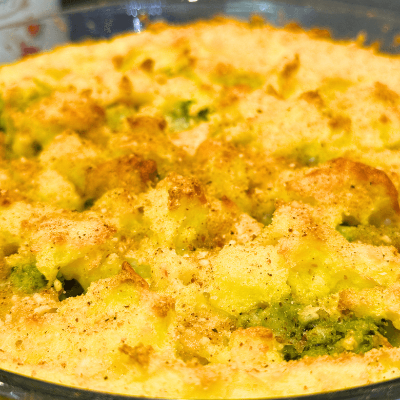 Torta rustica con patate e broccolo siciliano